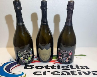 Dom Perignon Jeroboam 3L Empty Bottle•Dom perignon vintage•Dom perignon luminous green•Dom perignon Murakami•Dom pérignon bottle factice