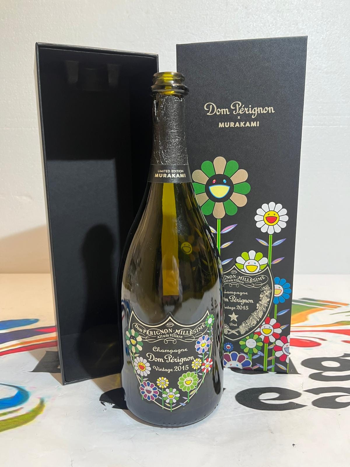 Murakami Bottle Dom Perignon Home Decor Luxury Champagne 