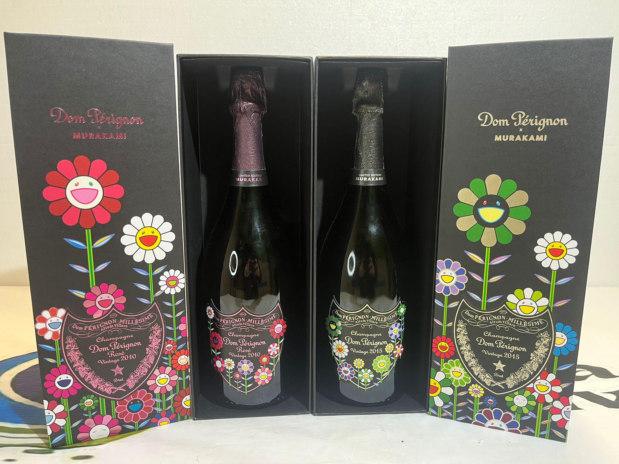 Murakami Bottle Dom Perignon Home Decor Luxury Champagne