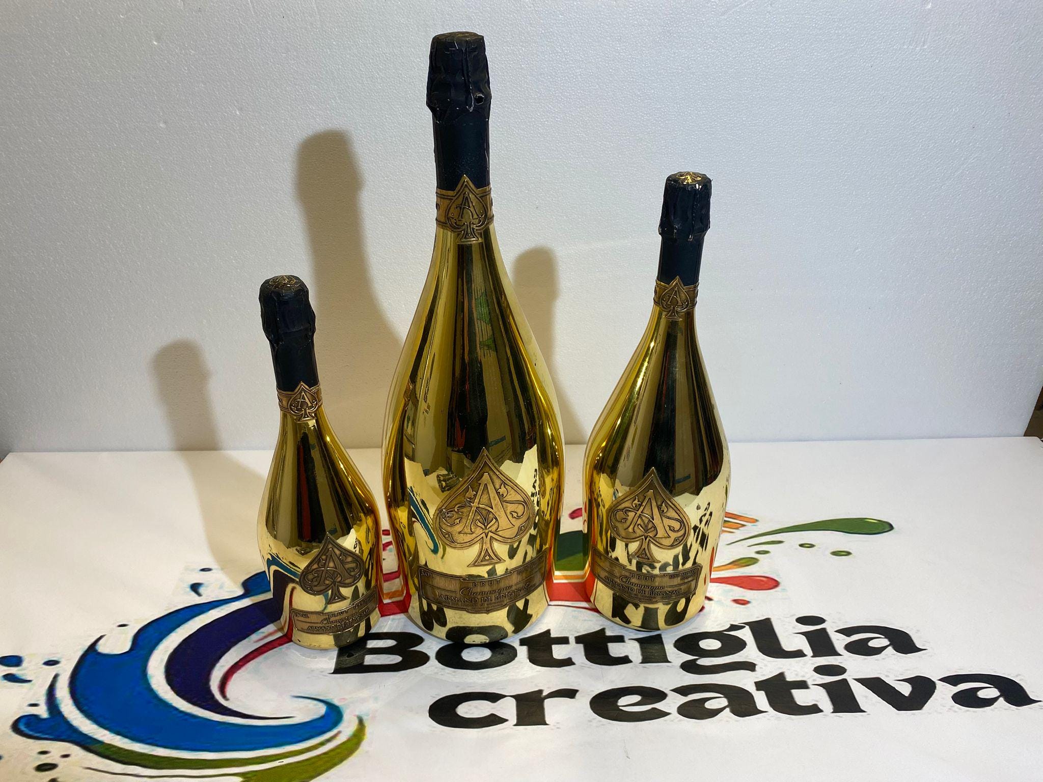 Armand De Brignac Dummy Bottle • Jeroboam 3L • Magnum 1.5L • 0.75L