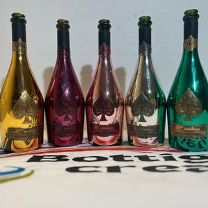 Armand de Brignac lege fles •Lege champagnefles •Armand Bouteille Vide • Armand De Brignac Leere Flasche •Lege Armand De Brignac