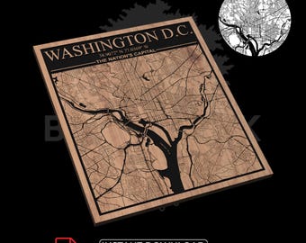 Kc Cnc File Buy Kansas City Map SVG | Laser Cut File for CNC & Woodworking (digital ...