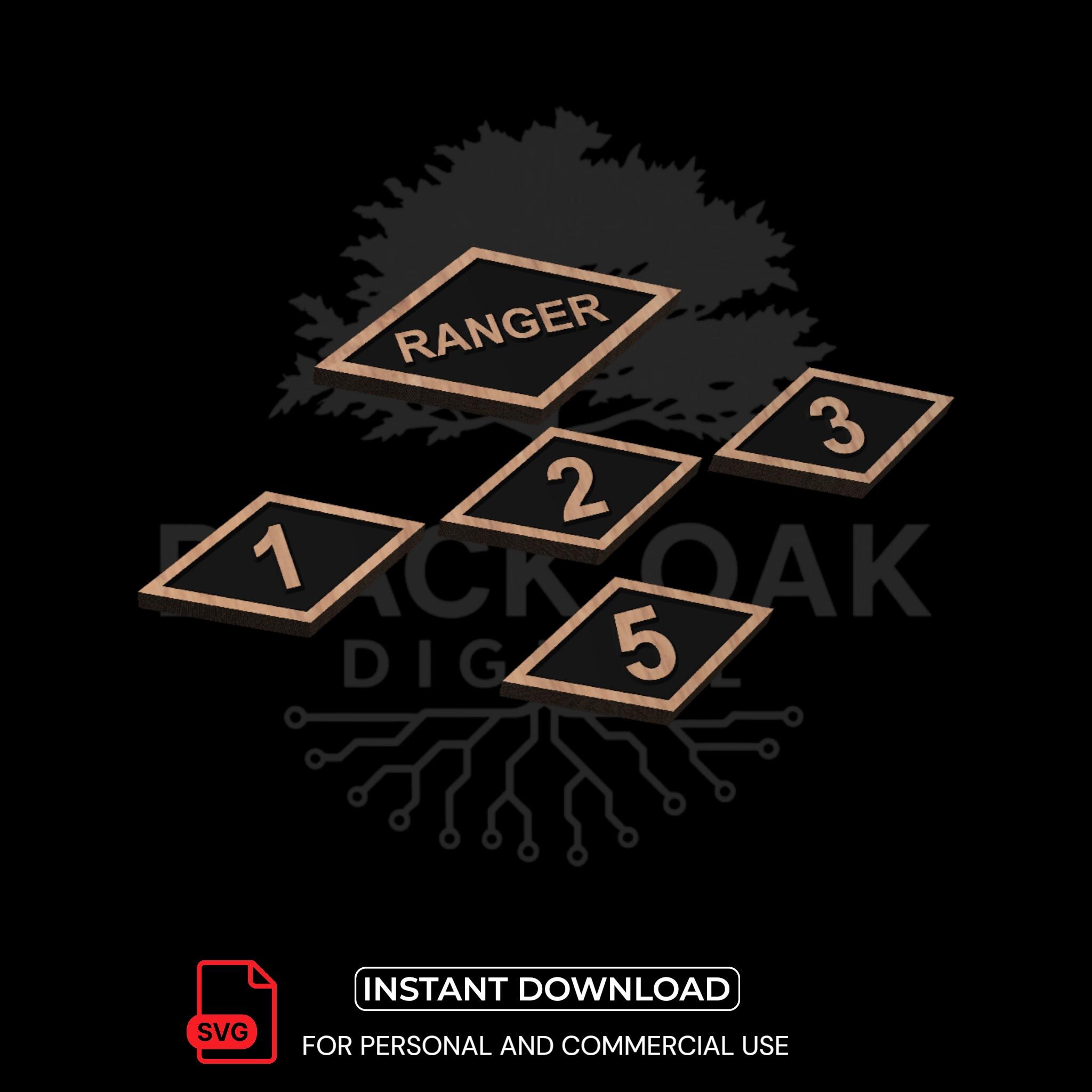 Incorrect Ranger Diamond Ranger Diamond Patch SVG | Military CNC Laser Engraving Logo File ...