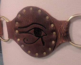 Eye of Ra Ancient Egyptian O-Ring Belt