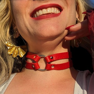 Zorra Leather Collar