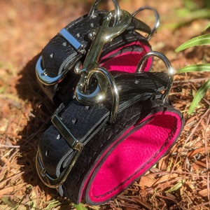 Deluxe Leather Bondage Restraints - Wrist or Ankle