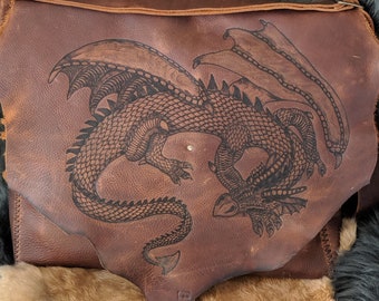 Slumbering Dragon Messenger/ briefcase Bag