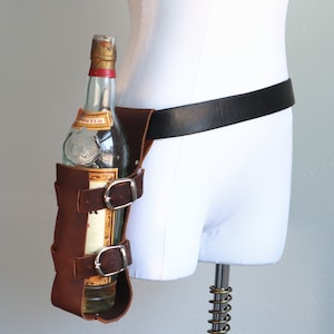 Leather Bottle Holster