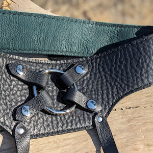 Deluxe Ardor Strapon Harness- lining for comfort and metal allergy