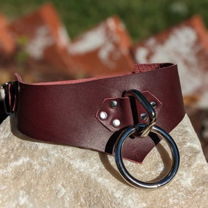 Severine Leather Posture Collar