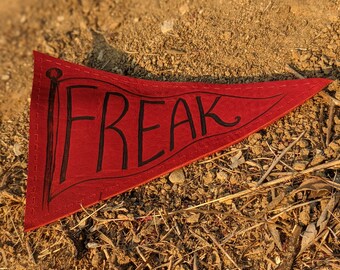 Freak Flag Leather Patch