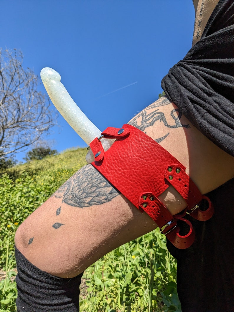 Kouros Thigh Strapon Harness Etsy