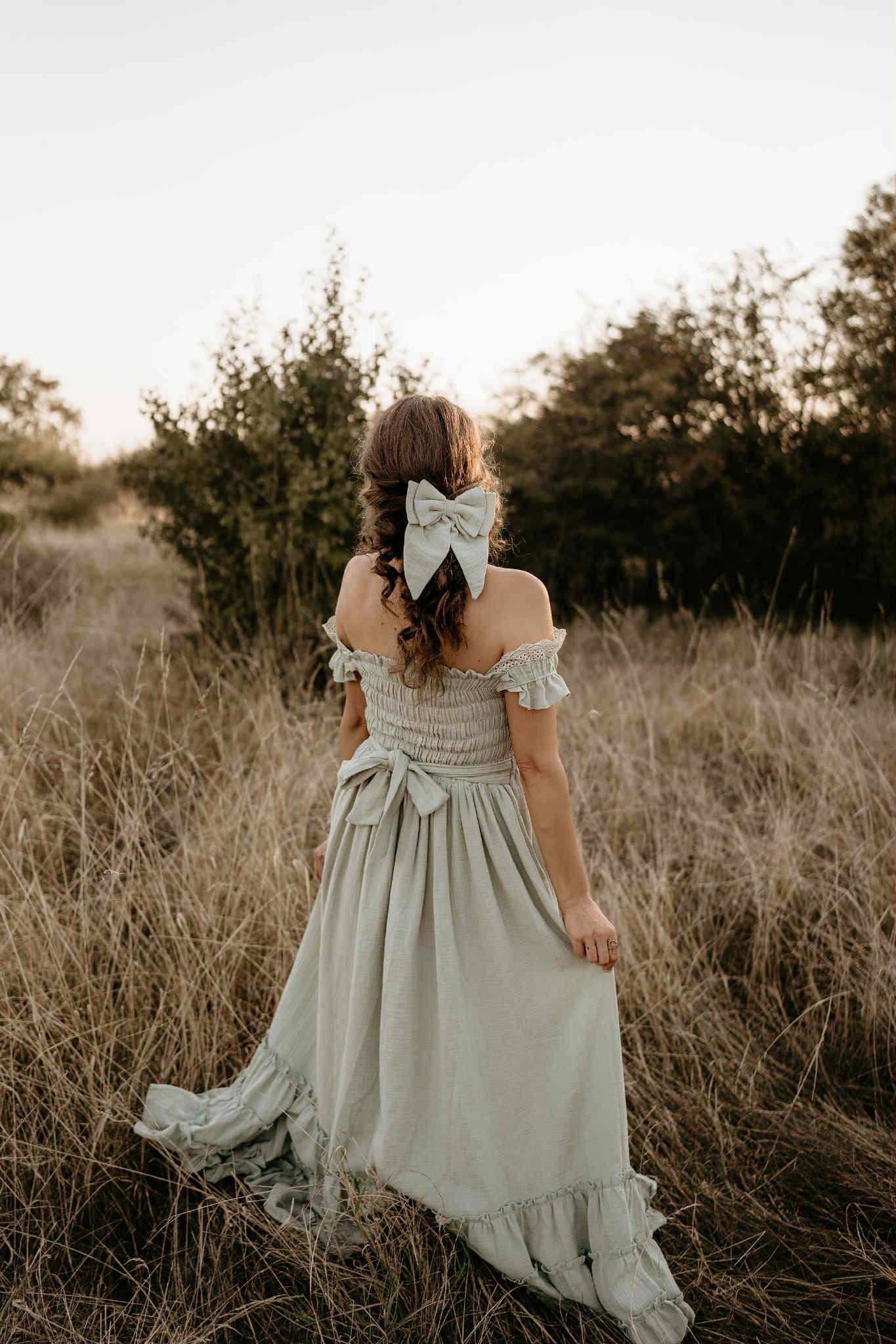 White Flying Dress for Photoshoot - Etsy