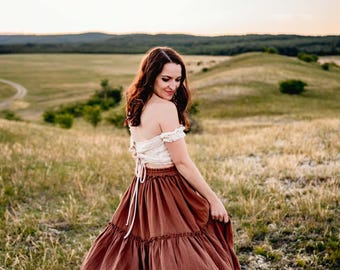 Two Piece Maternity Set, Maternity Photoshoot Gown, Boho Pregnancy Photo Props Dress, Baby Bump Photpshoot, Summer Style by Eden Art Dresses