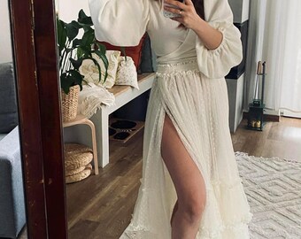 2 Piece Dress Set For Boho Maternity Photoshoot by Eden Art Dresses, Maxi Ruffle Baby Shower Dress Spring Style Floral Bohemian Dress