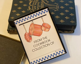 Cookbook bookplates