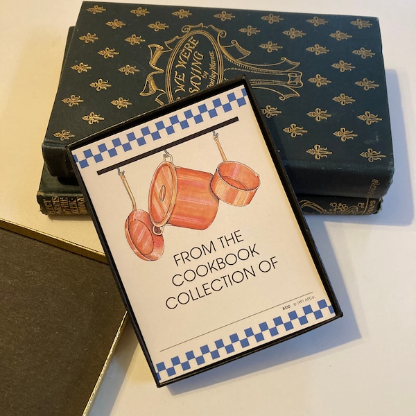 Gummed Bookplates Etsy