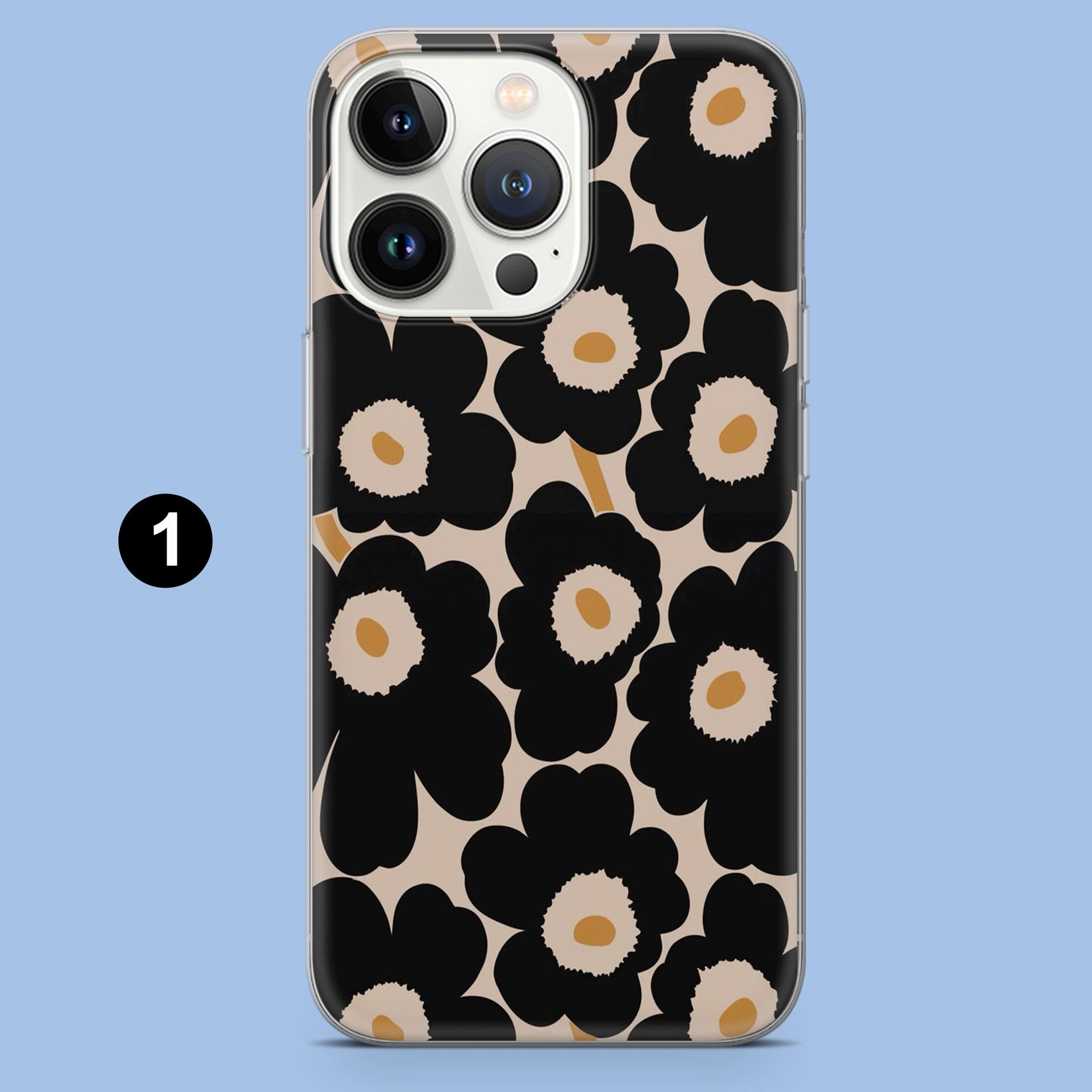 17proCASETiFY Marimekko iPhone ケース Marimekko Phone Case Poppy Flowery Cover for iPhone 17pro, 16, 15