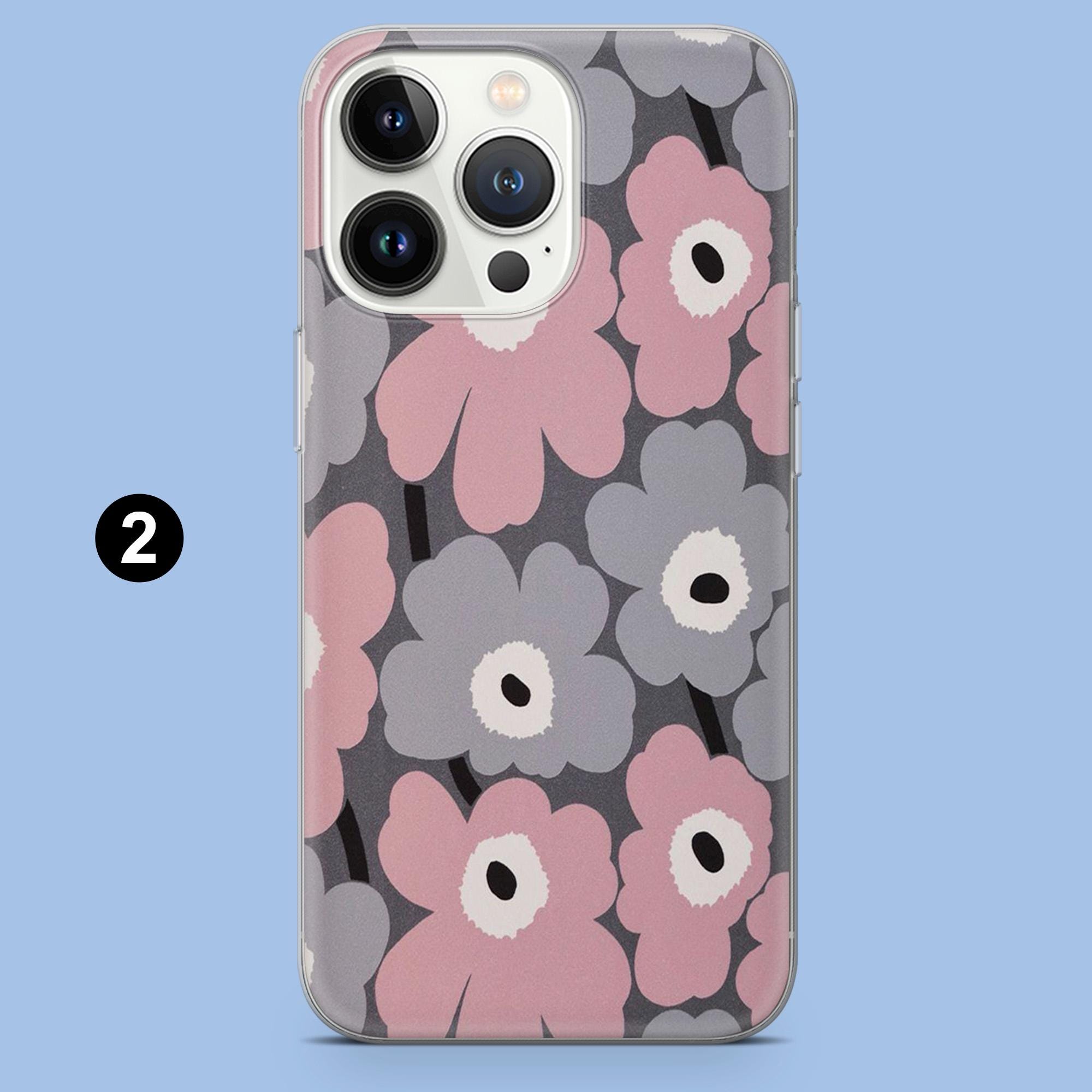 Marimekko Phone Case Poppy Flowery Cover for iPhone 17pro, 16, 15