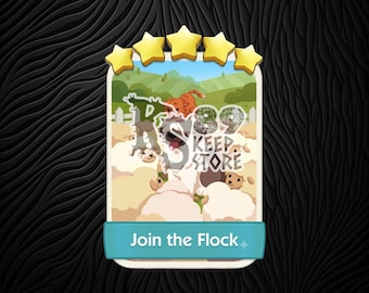 Join the Flock - Monopoly Go Sticker 5 Star - Happy Harvest Album (Set 15)