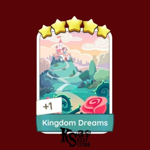 Kingdom Dreams - Sticker Monopoly Go 5 stars - Set 23 - Ever After Album