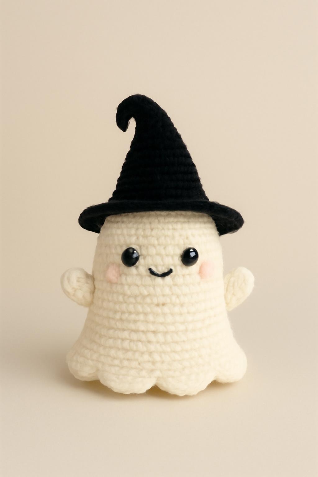 Ghost Crochet Pattern PDF | No-sew Halloween Amigurumi Toy (digital ...