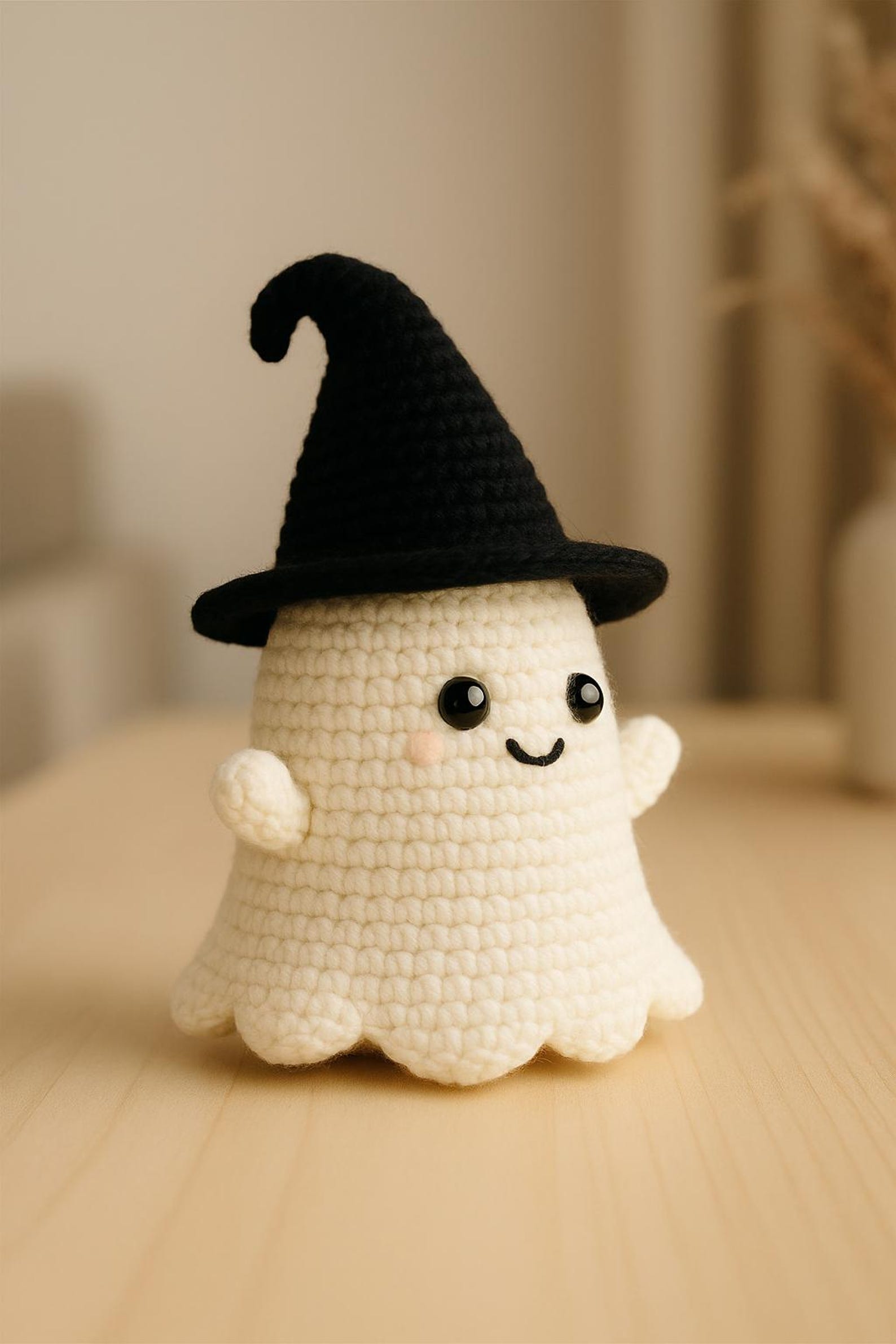 Ghost Crochet Pattern PDF | No-sew Halloween Amigurumi Toy (digital ...