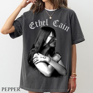 Ethel Cain Unisex Comfort Color Shirt, Ethel Cain Shirt, Ethel Cain Merch, Preachers Daughter Shirt, 90&#39;s Vintage Ethel Cain Shirt