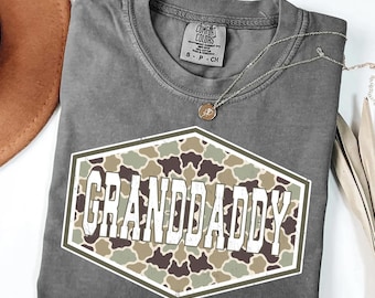 Granddaddy PNG, Camo Granddaddy PNG, Camouflage Granddaddy PNG, Grandpa Camo Shirt Design, Father’s Day Gift Sublimation Png
