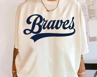 Braves PNG, Braves Mascot Script Design, School Spirit Braves Shirt Design, Game Day Sports Sublimation PNG, Team Pride PNG