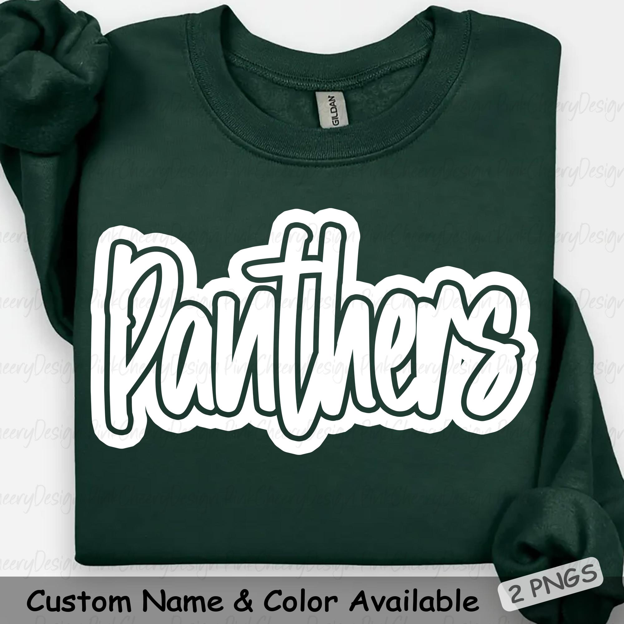 Panthers Mascot PNG, School Spirit Panthers Script Logo, Team Mascot ...