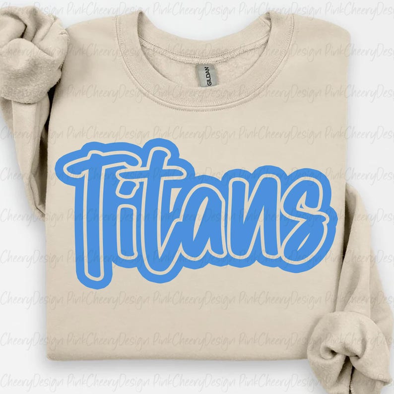 Titans Mascot PNG, School Spirit Titans Script Logo, Team Mascot Design ...