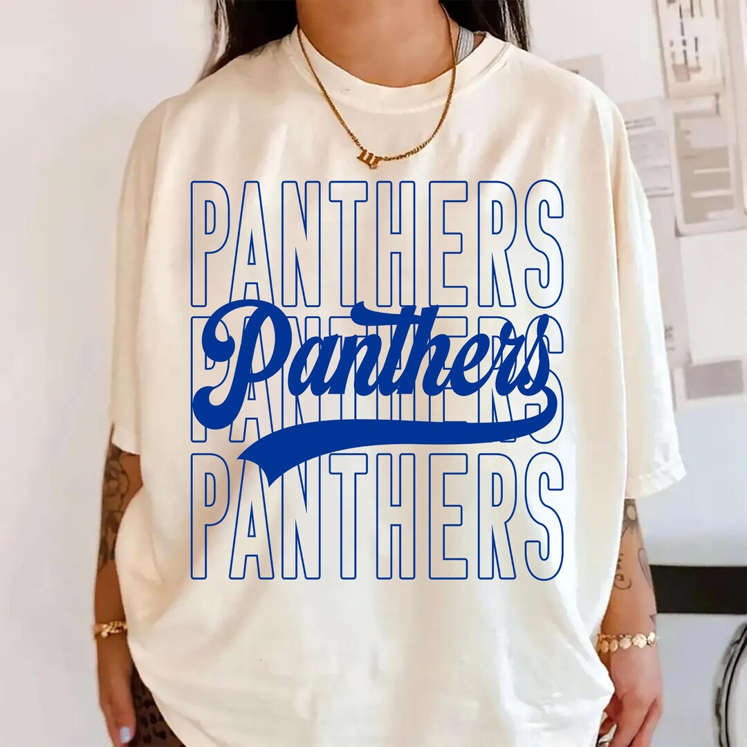 Panthers PNG, Panthers Mascot Script PNG, School Spirit Panthers Shirt ...