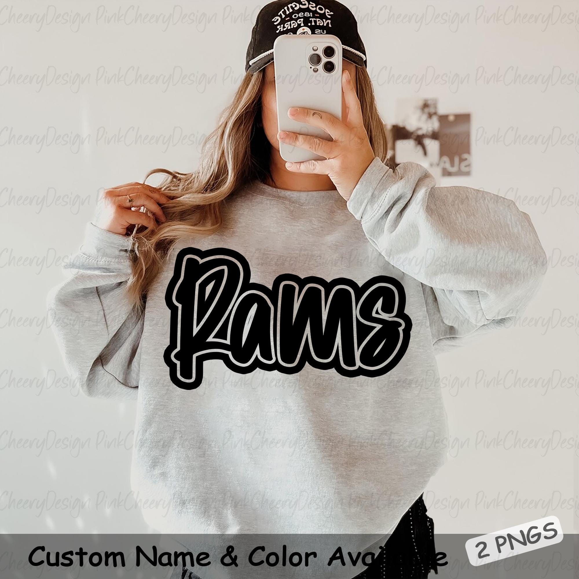 Rams Mascot PNG, School Spirit Rams Script Logo, Team Mascot Design ...