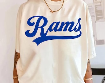 Rams PNG, Rams Mascot Script Design, School Spirit Rams Shirt Design, Game Day Sports Sublimation PNG, Team Pride PNG