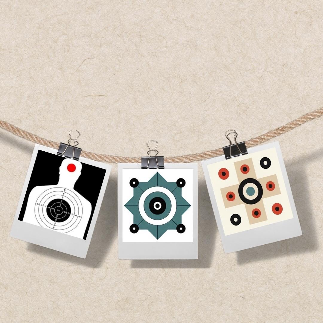 Printable BB Gun Targets A4 Pack of 3 Designs, Indoor Air Rifle Targets ...