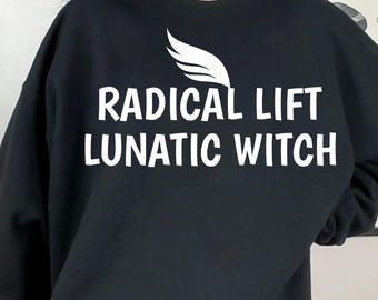 ラディカルレフト・ルナティック・ウィッチTシャツ - フェミニスト活動家ハロウィン