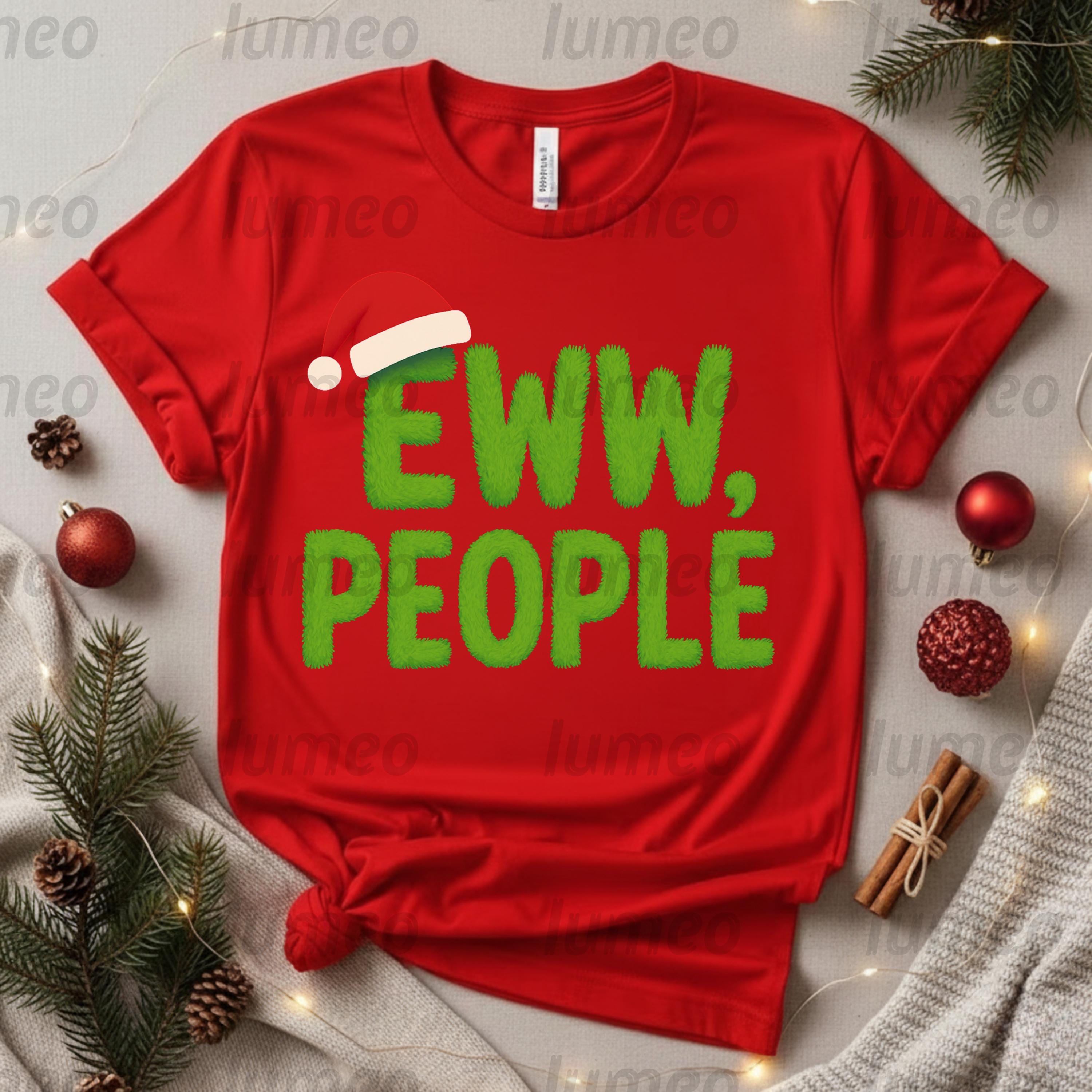 Eww, People PNG: Christmas Humor Holiday Png Festive Anti Social Xmas ...