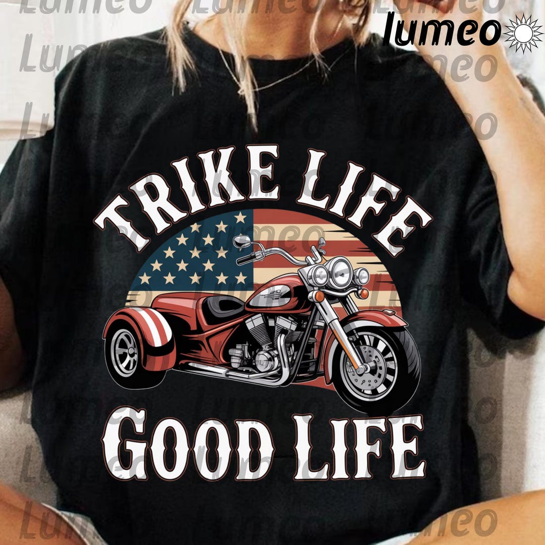 Triking Quote Trike Life Good Life PNG SVG American Trike Motorcycle Quote Png Svg ...