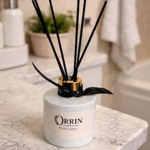 Luxury Reed Diffuser| Long-Lasting Home Fragrance | Vegan & Handmade in the UK