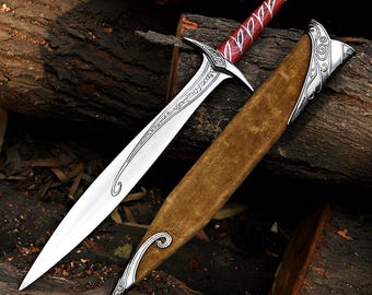 Handmade Sting prop Of Frodo The Bilbo prop Replica, Viking Cosplay, Father's day gift, Personalized gift for men