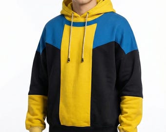 Invincible Mark Cosplay Hoodie, S3 Grayson Inspired Costume Hoodie, Yellow Cosplay Hoodie