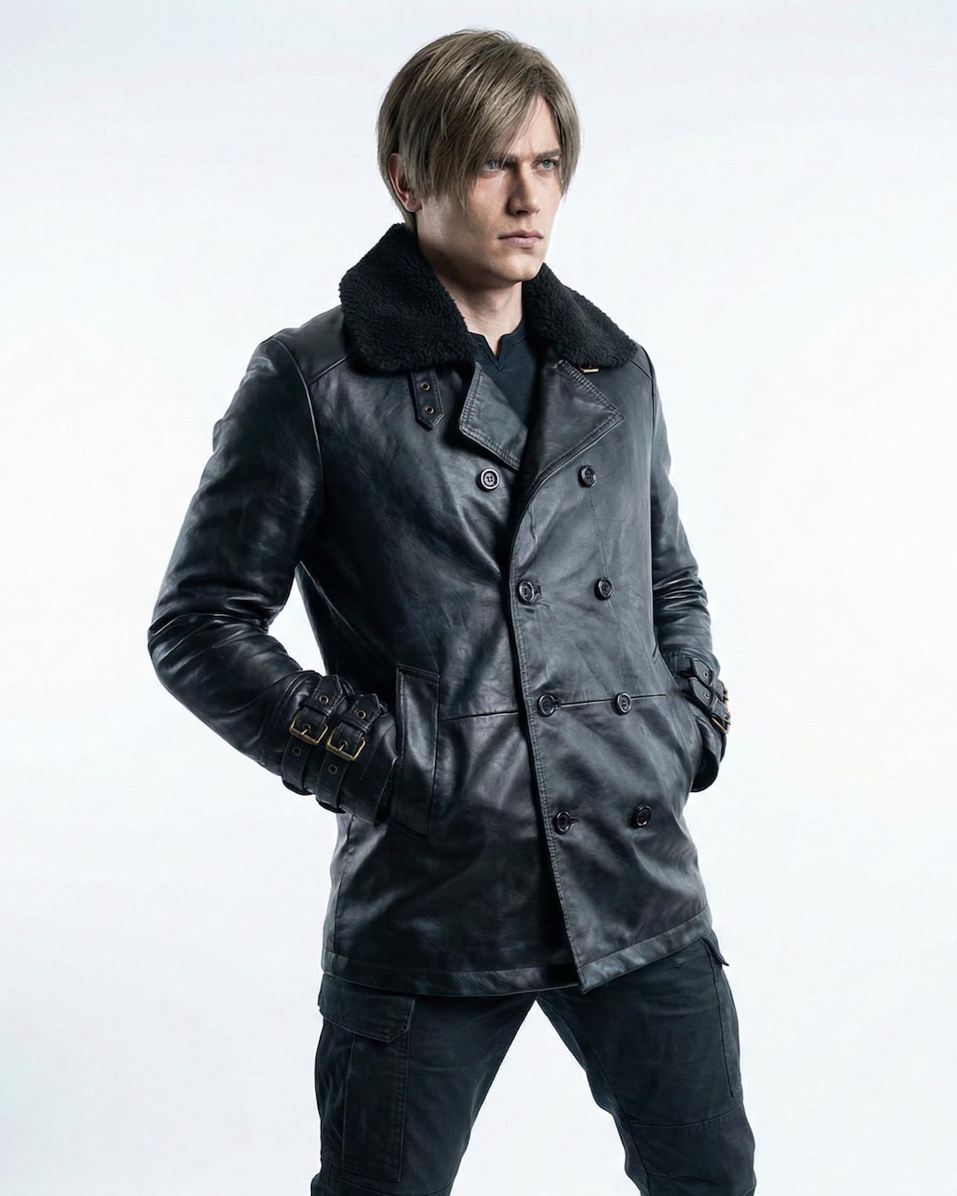 Leon S Kennedy RE9 Requiem Jacket, Resident Evil Leon Cosplay