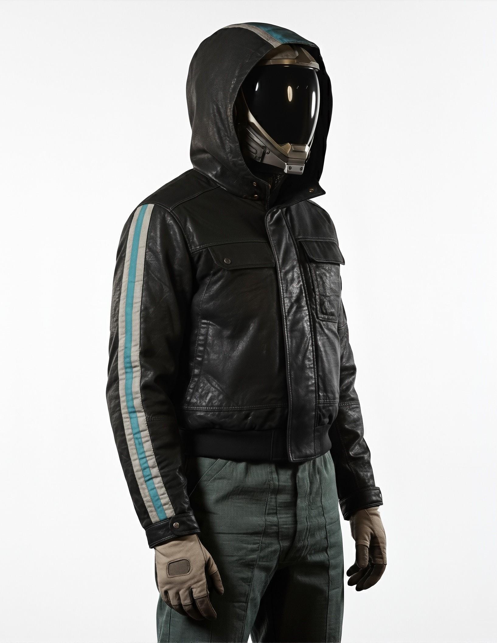 Arc Raiders Bog Walker Inspired Jacket, Gaming Cosplay Leather Jacket ...
