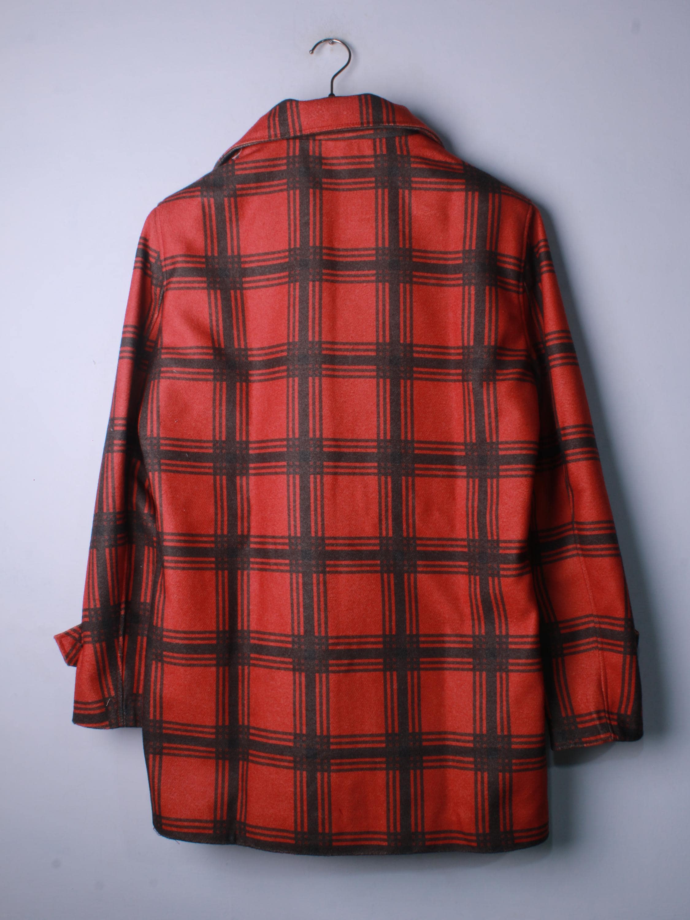 Ed Gein Monster Inspired Jacket, Charlie Hunnam Plaid Wool Coat 