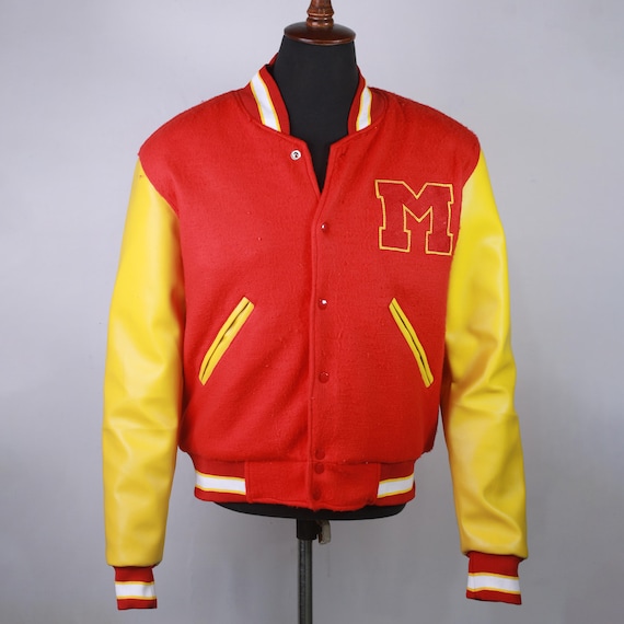 Michel Jackson Kids Adult Unisex Cosplay Jacket - MJ Varsity Bomber Jacket - Letterman Thriller Jacket