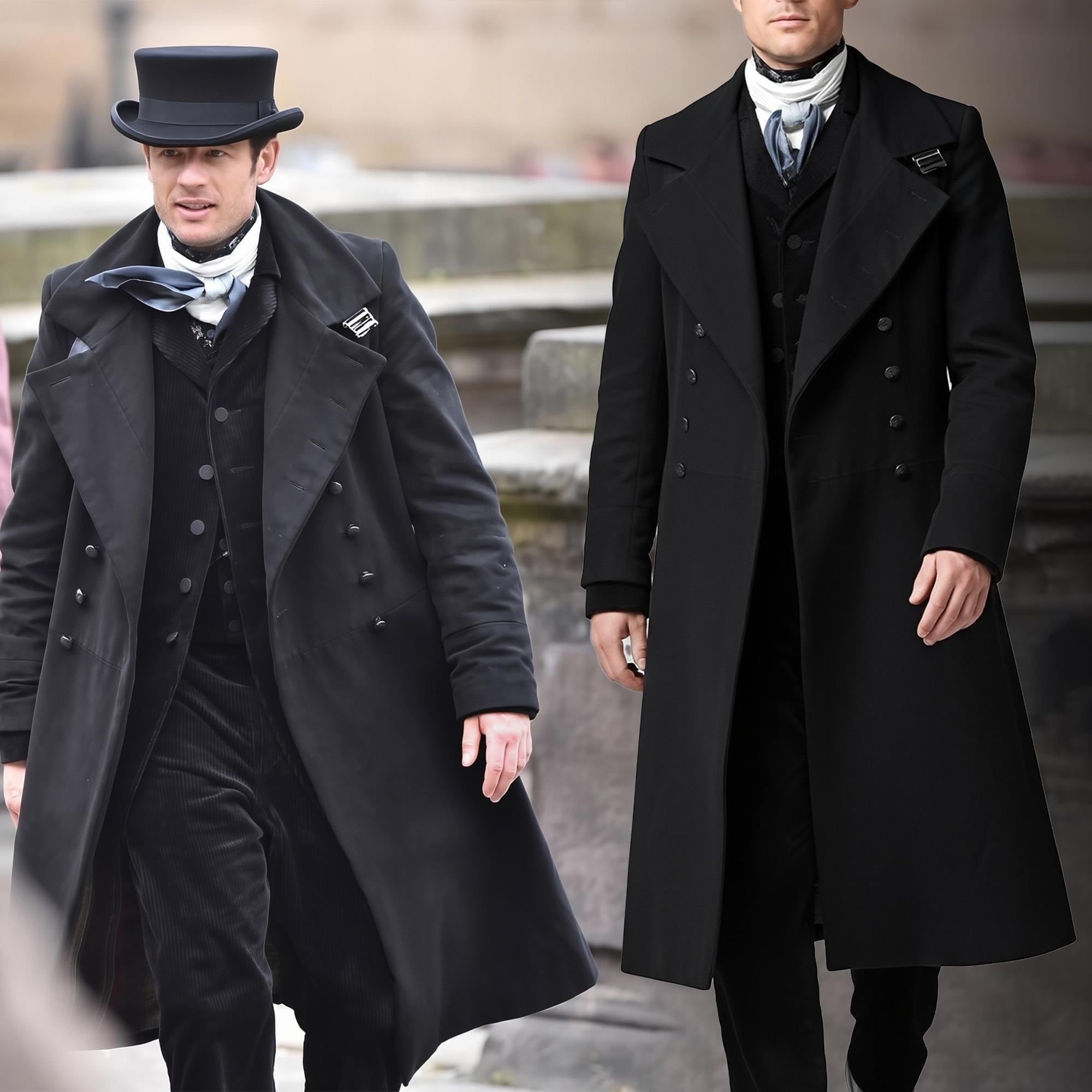 Sean Rafferty House of Guiness Coat | James Norton Victorian