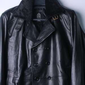 Leon S Kennedy RE9 Requiem Jacket, Resident Evil Leon Cosplay Jacket, Leon Black Leather Jacket image 3