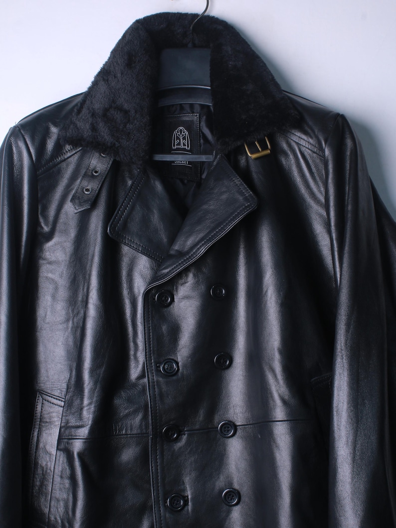 Leon S Kennedy RE9 Requiem Jacket, Resident Evil Leon Cosplay Jacket, Leon Black Leather Jacket image 3