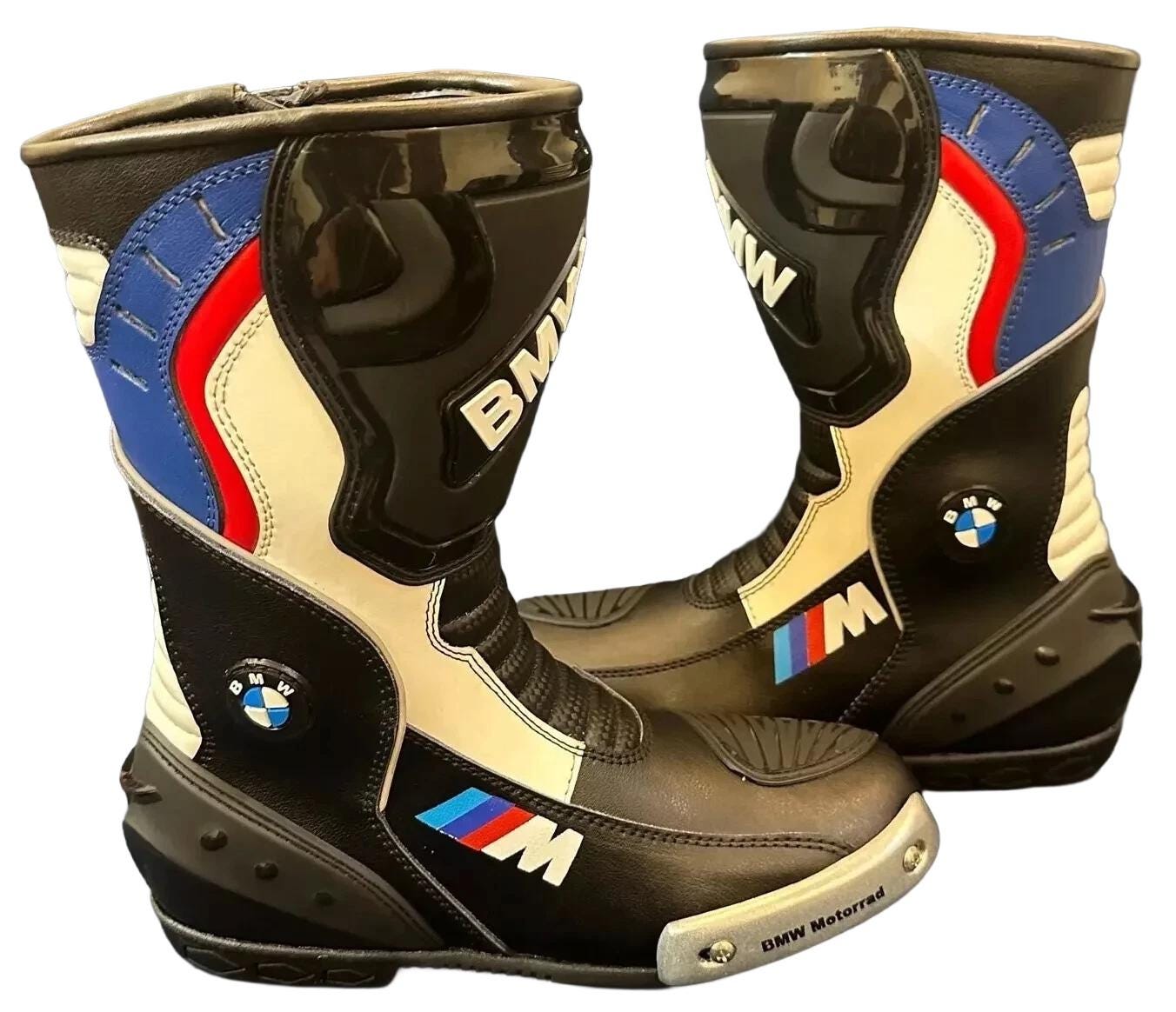 BMW Motorrad モーターサイクルレーシングブーツ – 牛革 CE認証